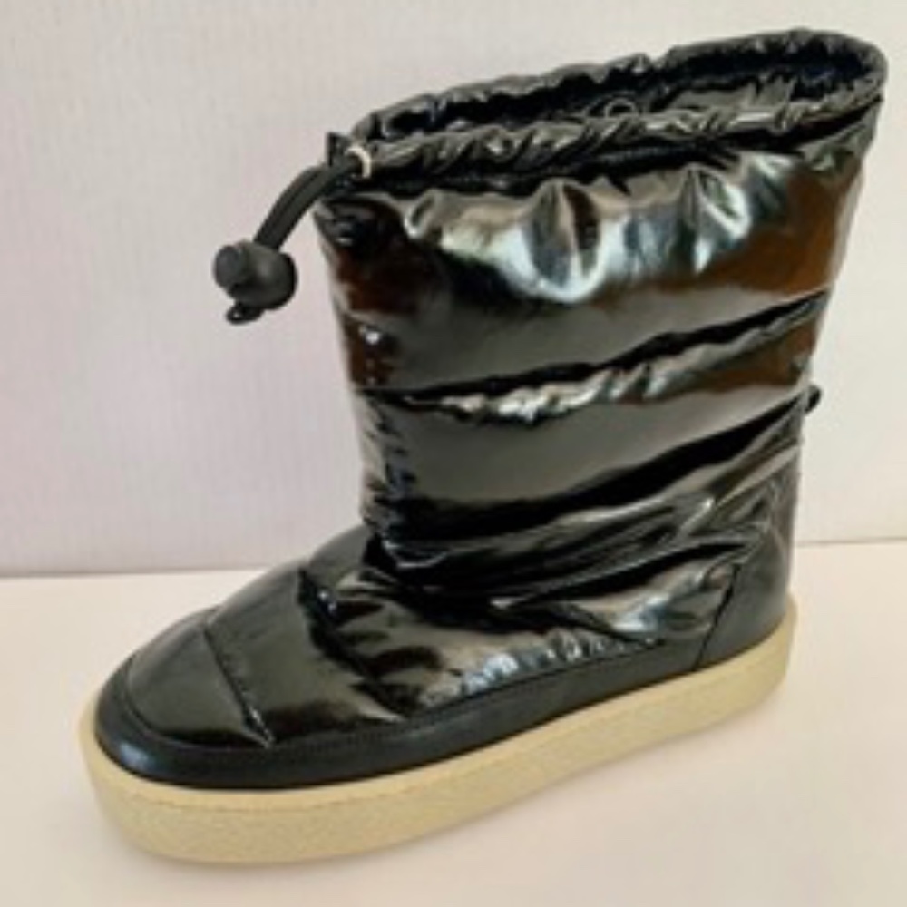 Isabel Marant Zerik Women's Black Padded Snow Boots